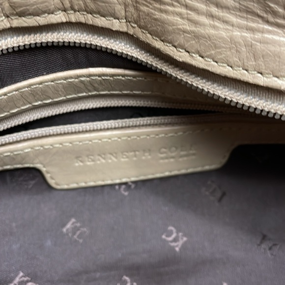 Kenneth Cole genuine fur & leather bag - Picture 5 of 8